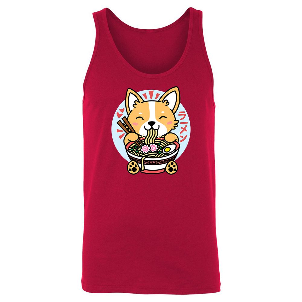 Unisex Jersey Tank - WSKQQU7X - Red - 11