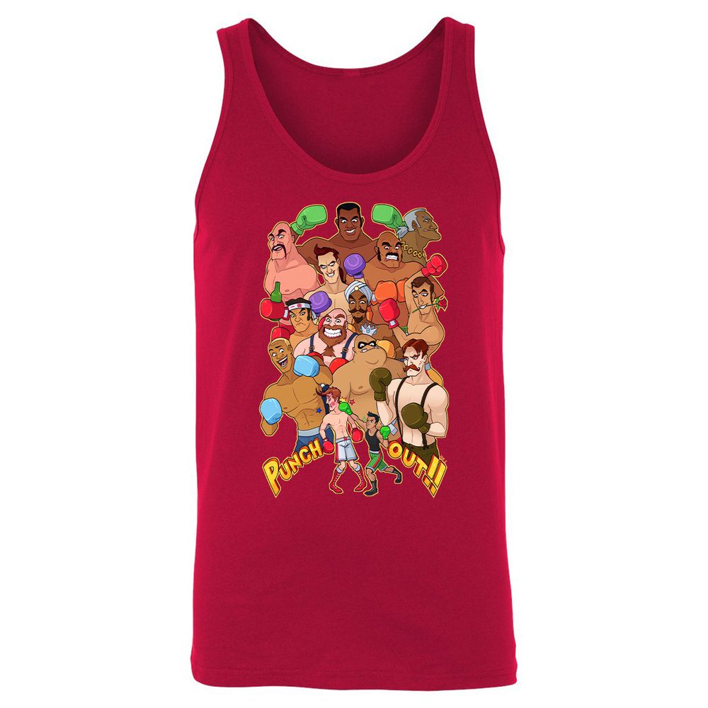 Unisex Jersey Tank - 5RAFG18H - Red - 11