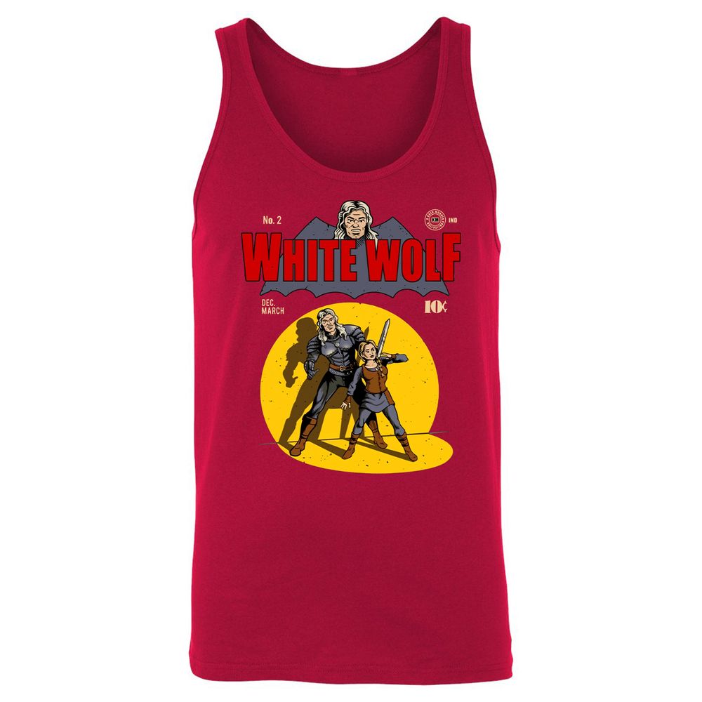 Unisex Jersey Tank - FQ6MSSBH - Red - 11