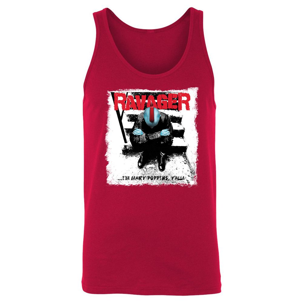 Unisex Jersey Tank - 2V2JHJHN - Red - 11