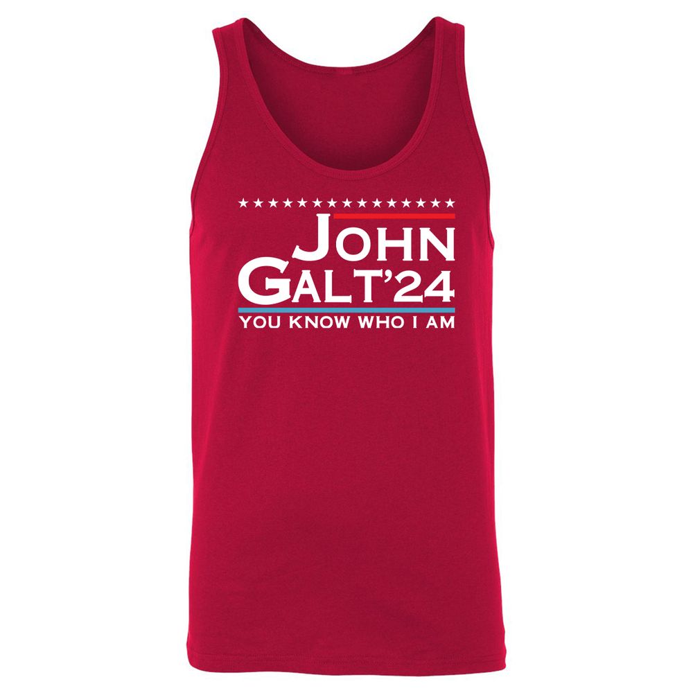 Unisex Jersey Tank - AEQUJ7L4 - Red - 11