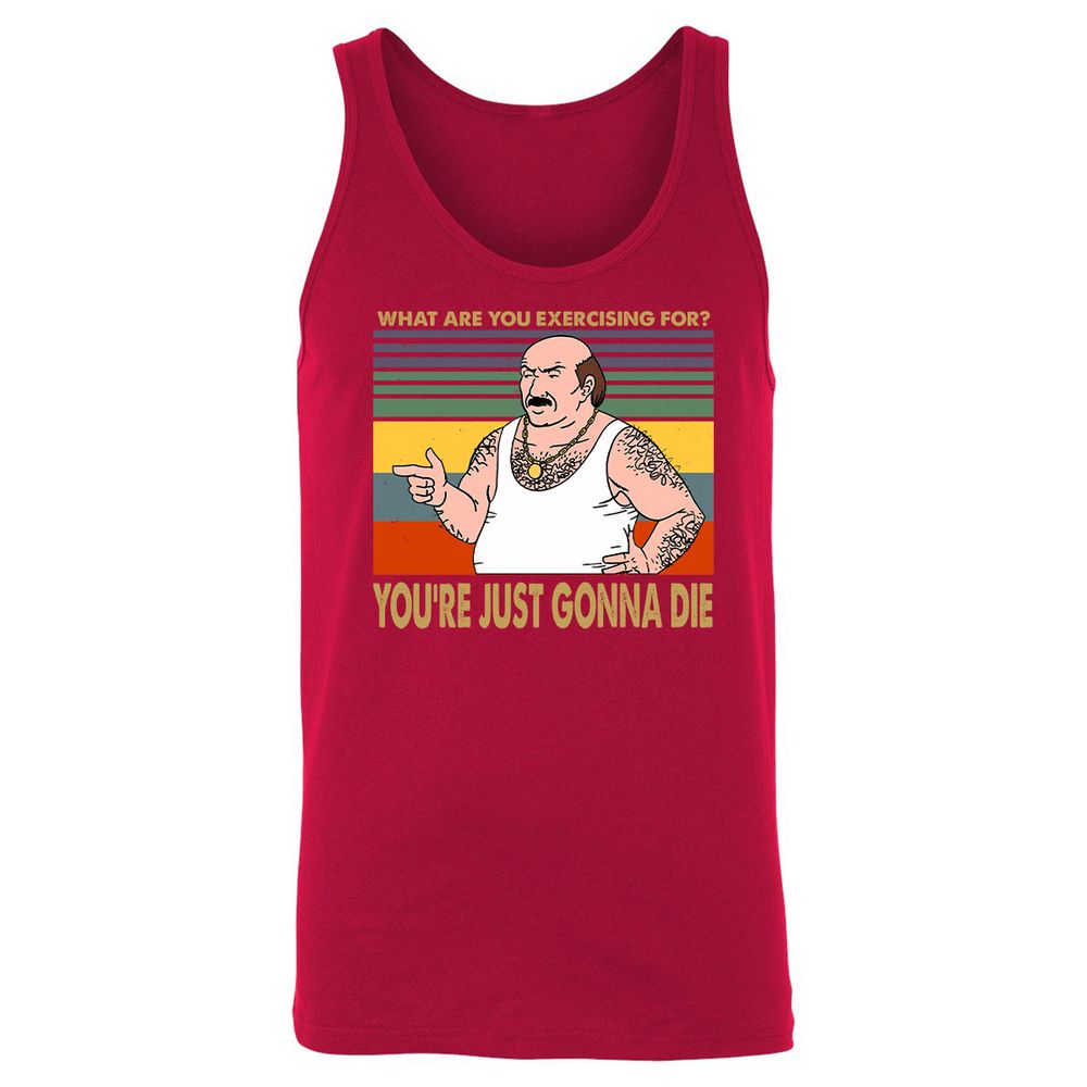 Unisex Jersey Tank - 2JC978D1 - Red - 11