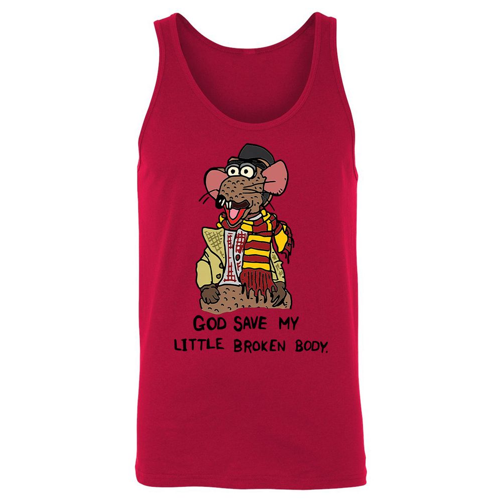 Unisex Jersey Tank - UPKRKM9L - Red - 11