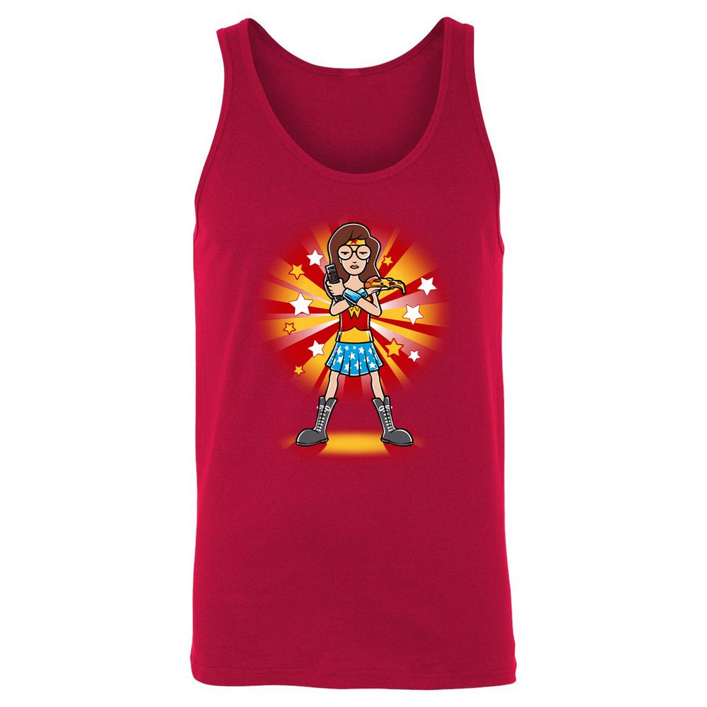 Unisex Jersey Tank - NGW5APXR - Red - 11