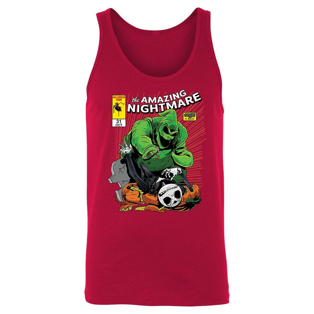Unisex Jersey Tank - EKBRWRTV - Red - 11