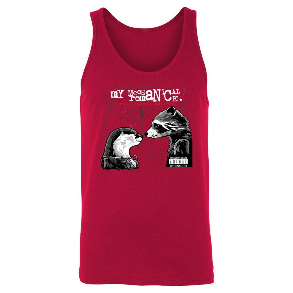 Unisex Jersey Tank - C5PJP9Z9 - Red - 11