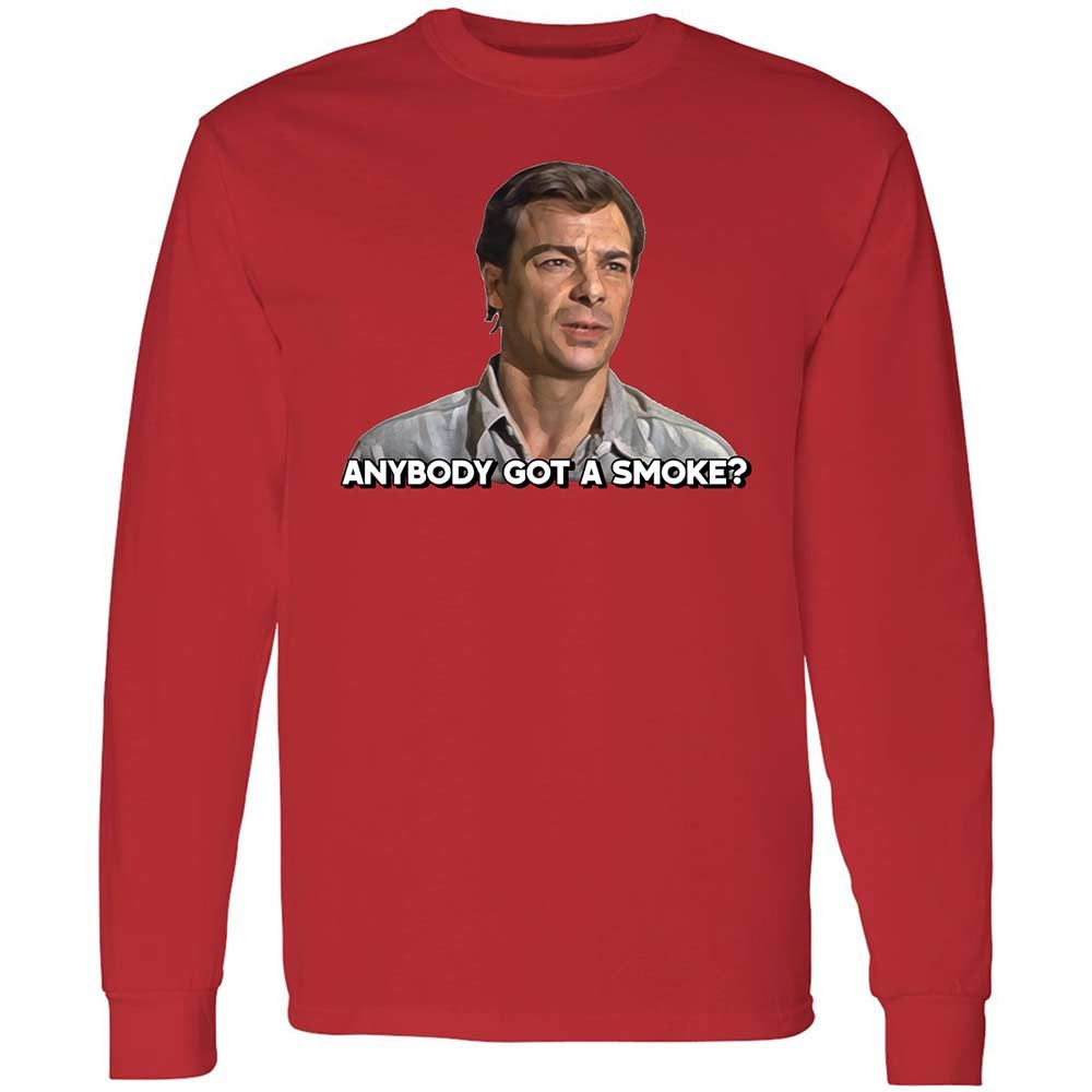 Long Sleeve T-Shirt - K1CZQKMN - Red - 11