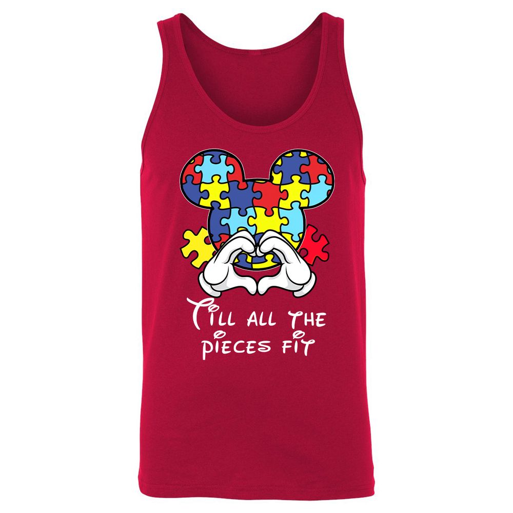 Unisex Jersey Tank - G74UZWB5 - Red - 11