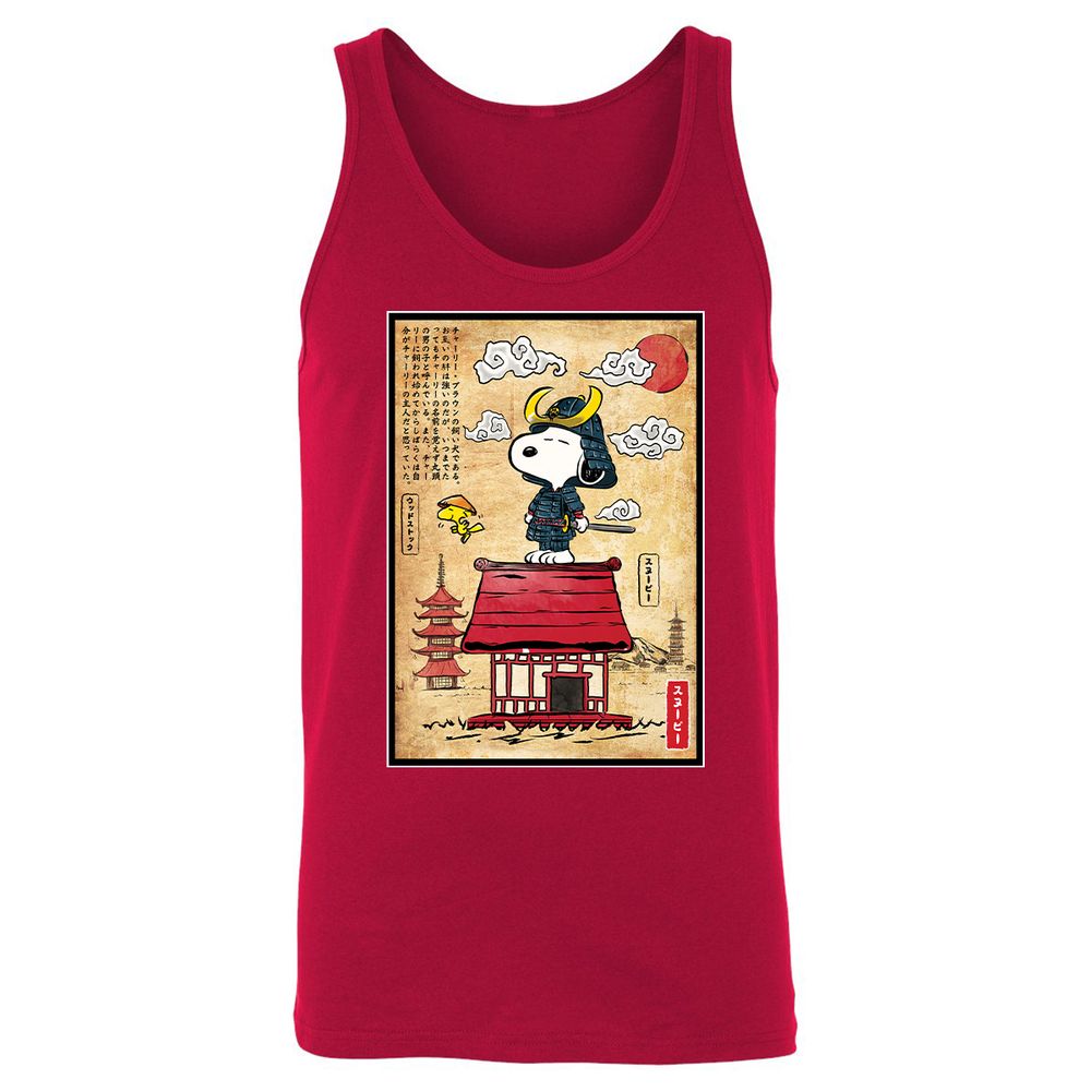 Unisex Jersey Tank - HKTE8HWD - Red - 11