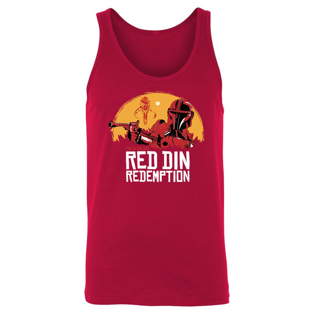 Unisex Jersey Tank - 765SE1LT - Red - 11