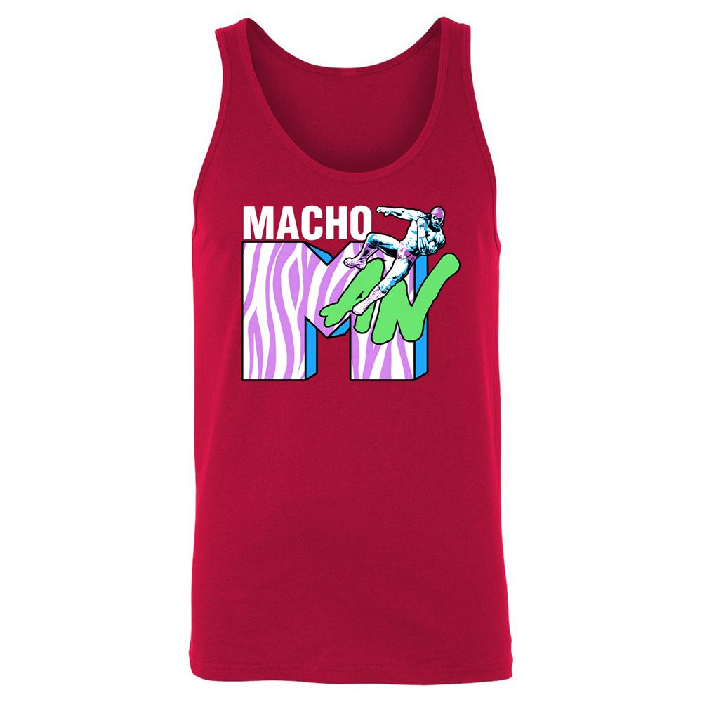 Unisex Jersey Tank - X12BW7W1 - Red - 11