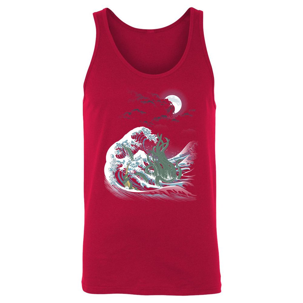 Unisex Jersey Tank - TXQU834Z - Red - 11