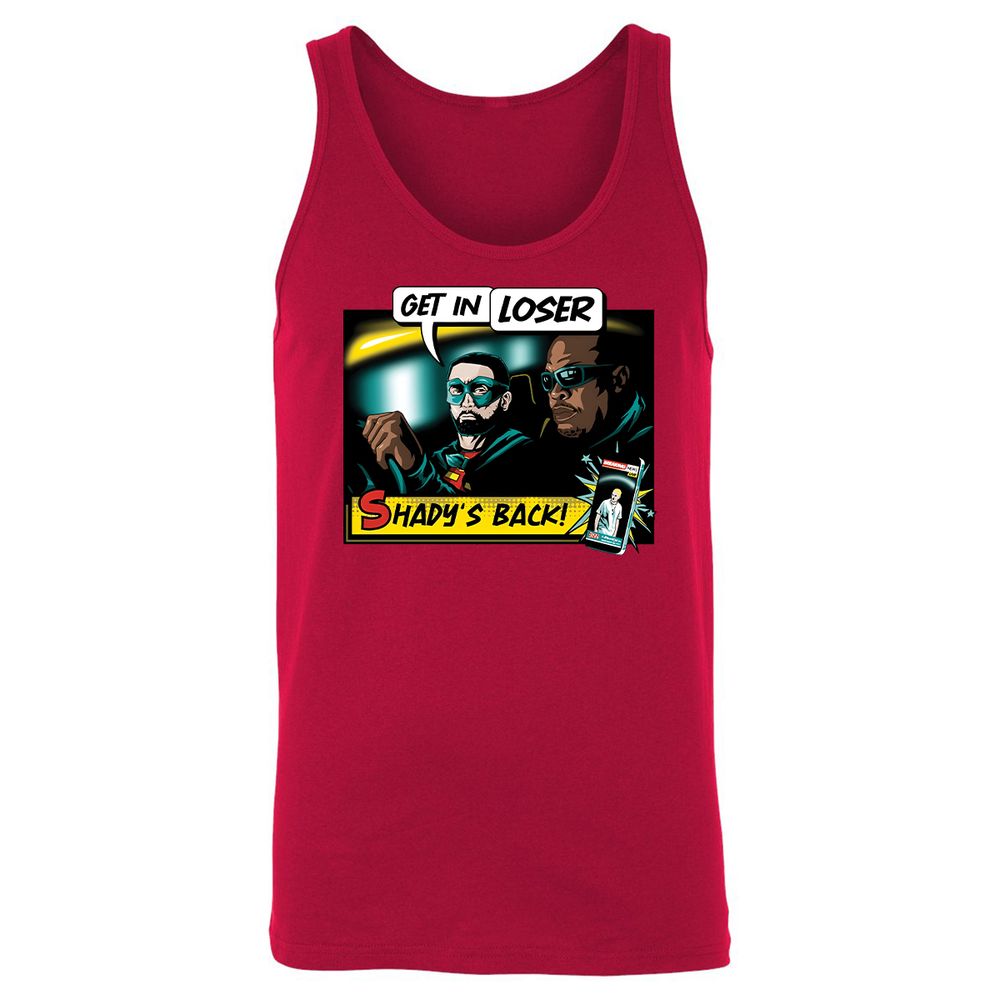 Unisex Jersey Tank - YFZQLVSP - Red - 11