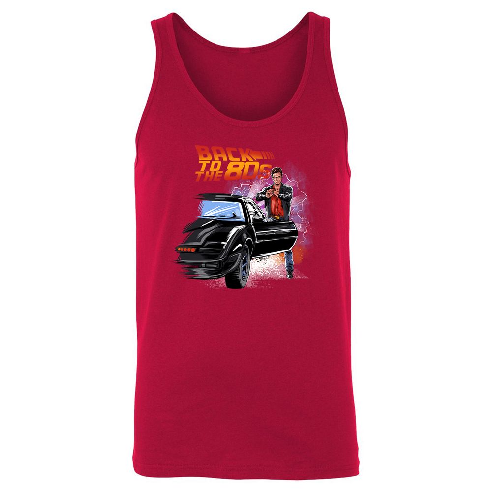 Unisex Jersey Tank - SERWN3GD - Red - 11
