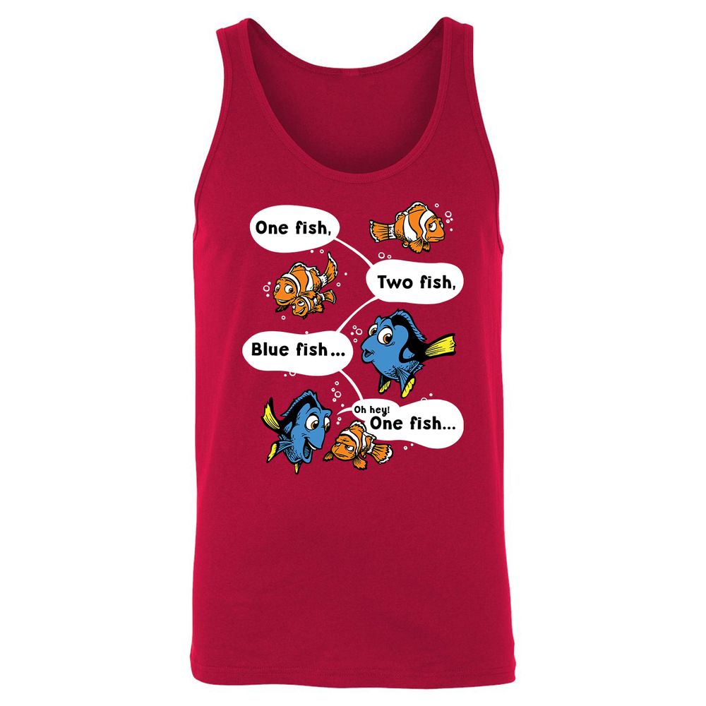 Unisex Jersey Tank - GSGFXKVZ - Red - 11