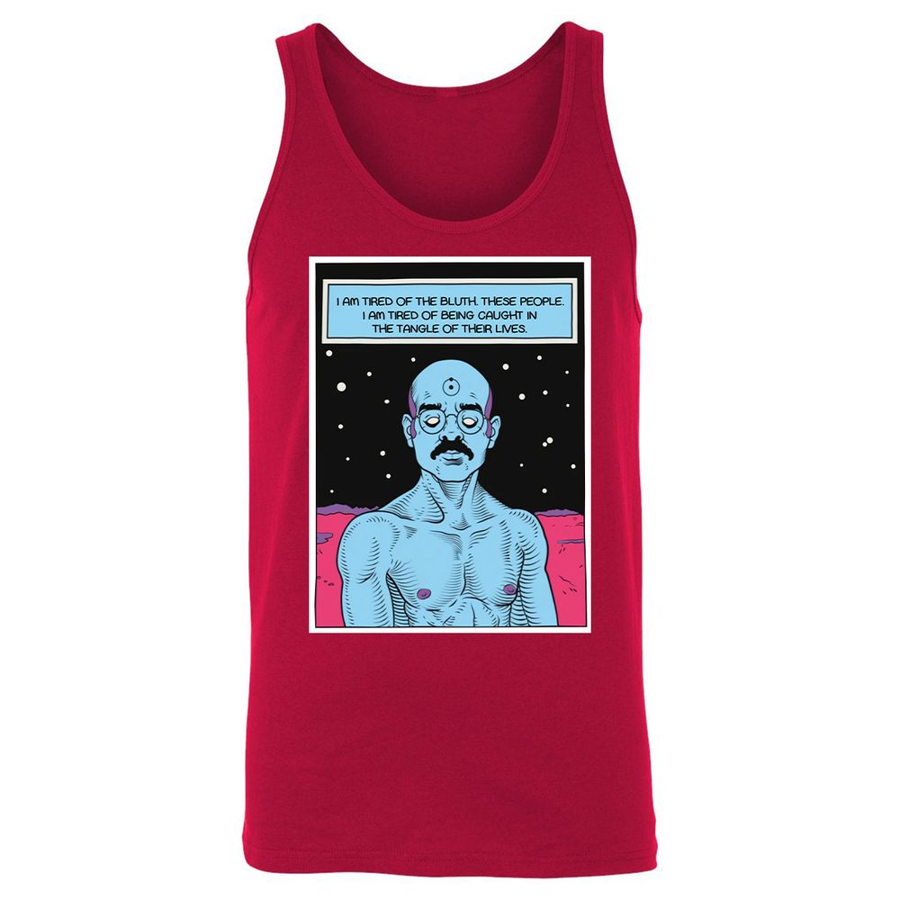 Unisex Jersey Tank - YGTMF2QE - Red - 11