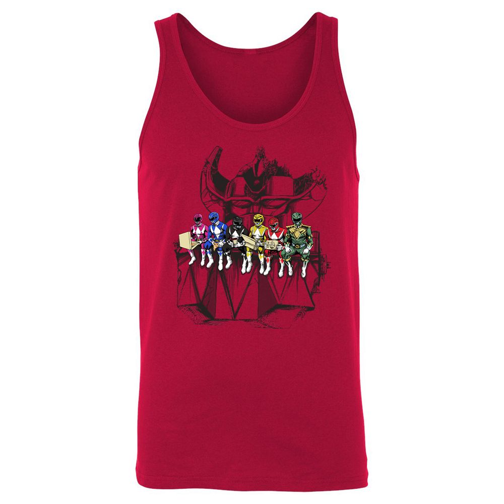 Unisex Jersey Tank - EF8RZQ7V - Red - 11