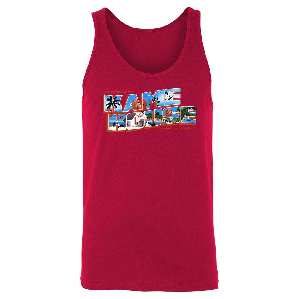 Unisex Jersey Tank - PNQXD489 - Red - 11
