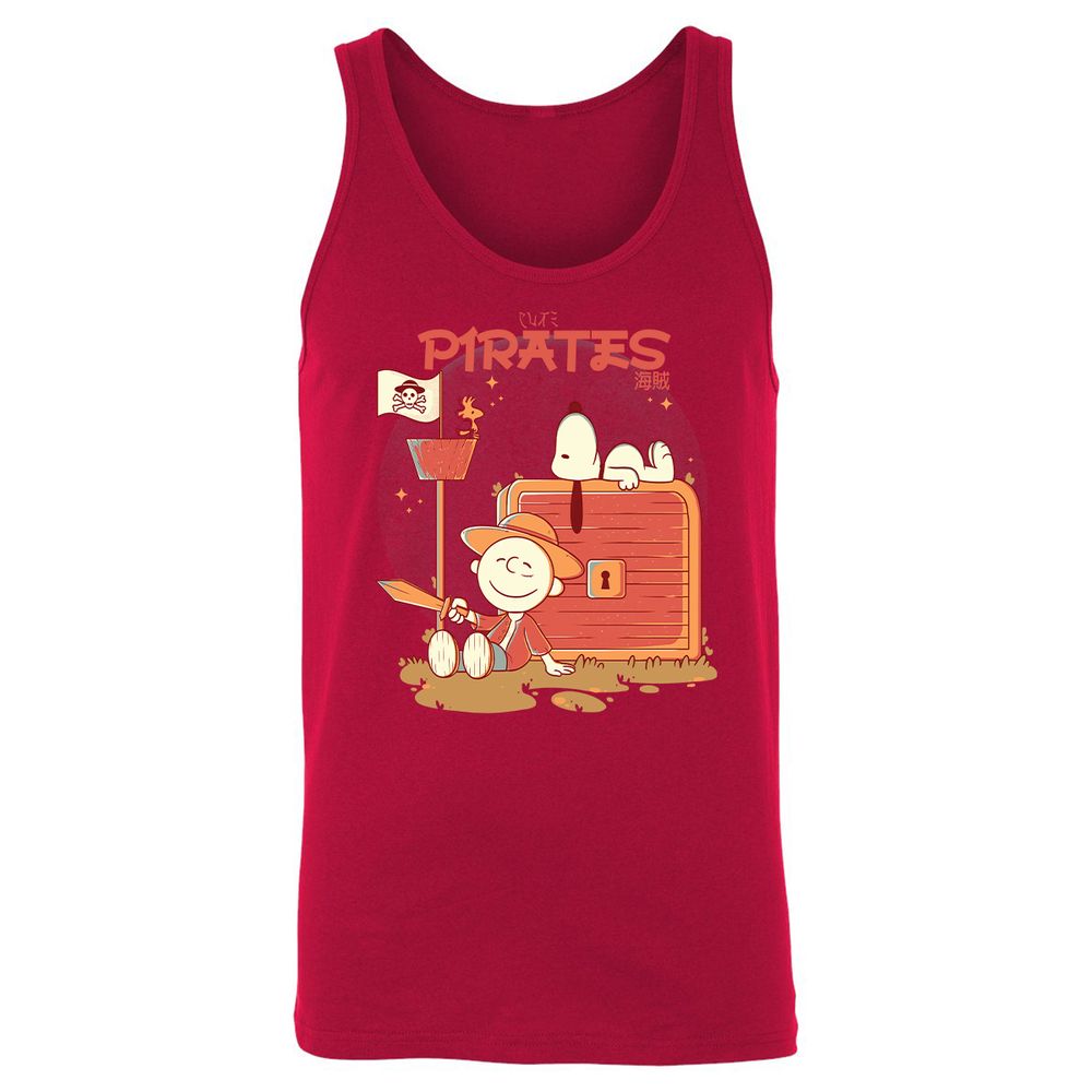 Unisex Jersey Tank - CFLXW2P3 - Red - 11