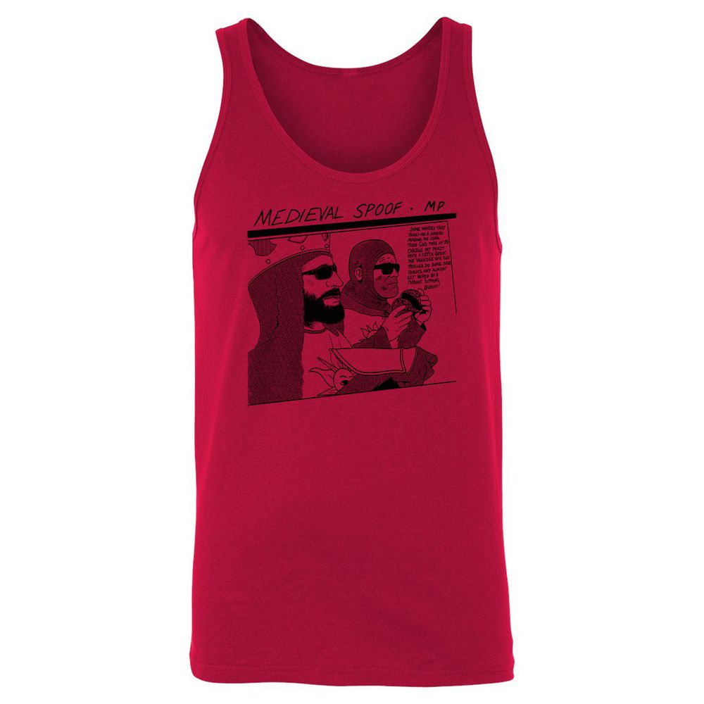 Unisex Jersey Tank - U9BTZDEA - Red - 11