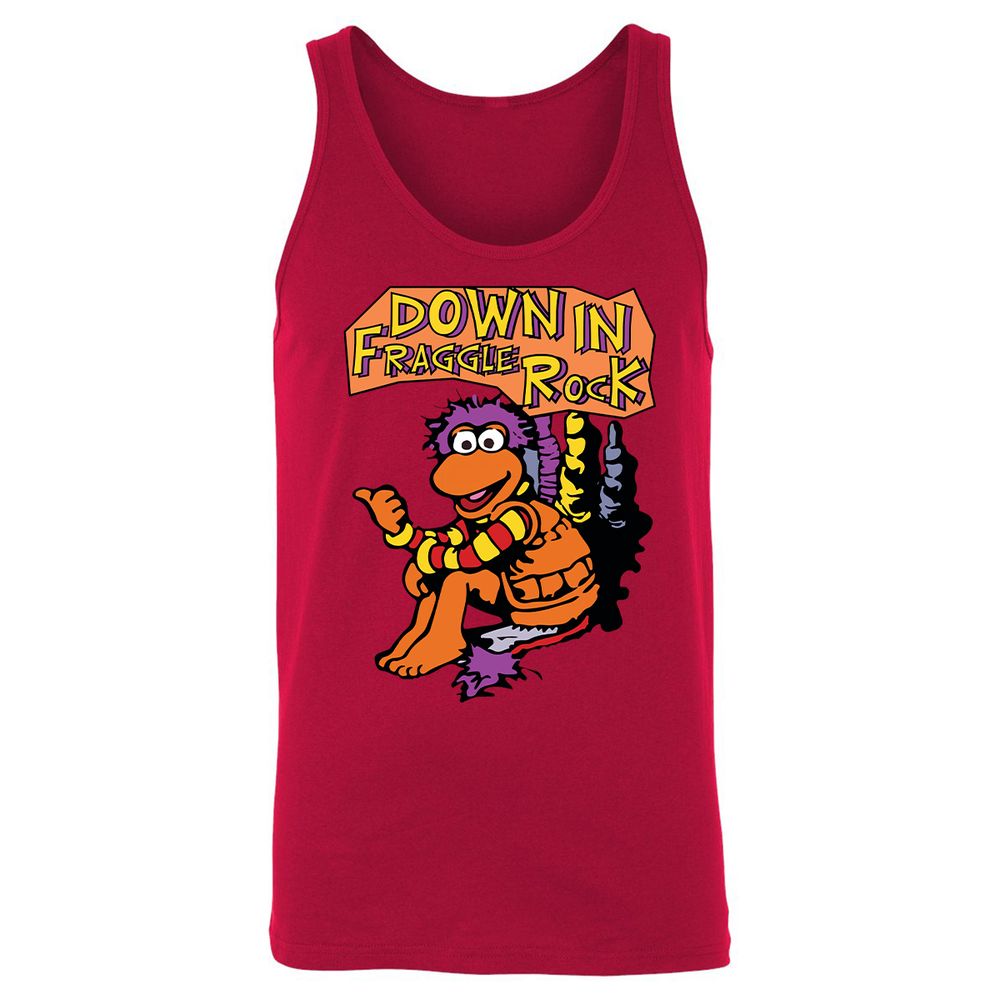 Unisex Jersey Tank - 5T6A5YLA - Red - 11
