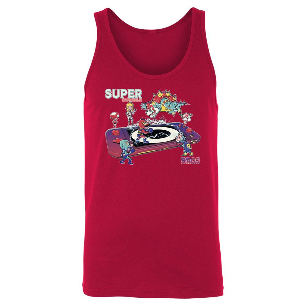 Unisex Jersey Tank - 8W18JUS4 - Red - 11