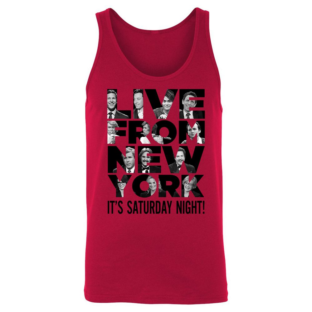 Unisex Jersey Tank - FCK4H582 - Red - 11