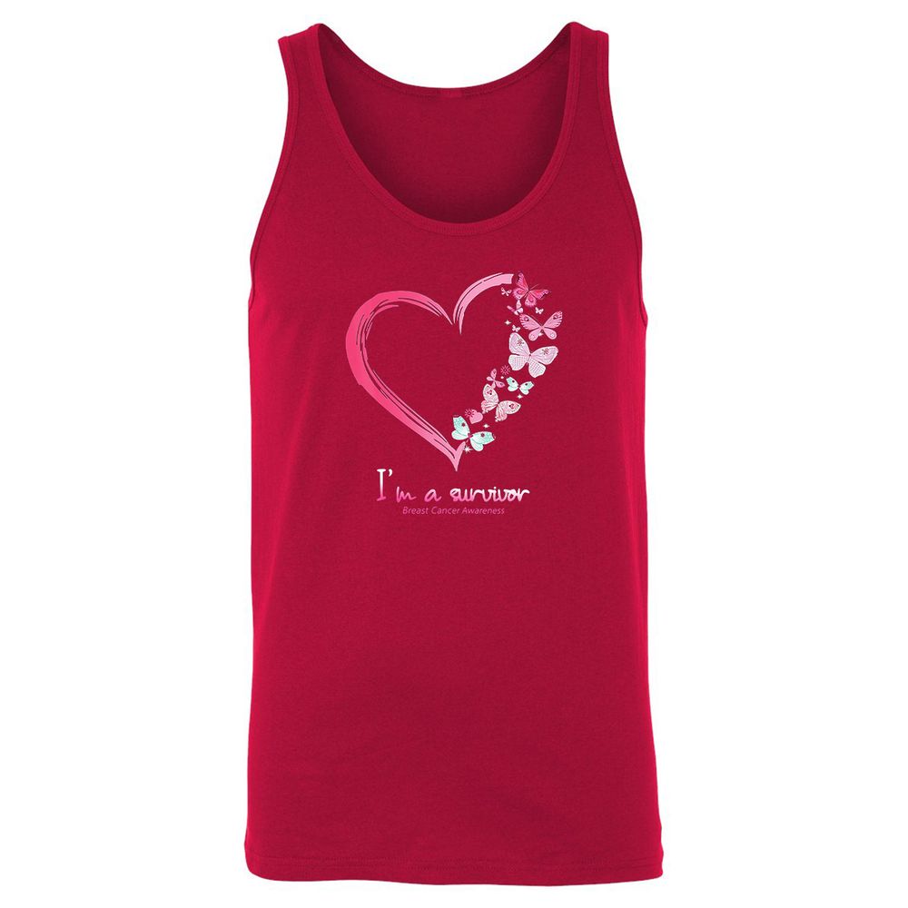 Unisex Jersey Tank - ZKSAD3JL - Red - 11