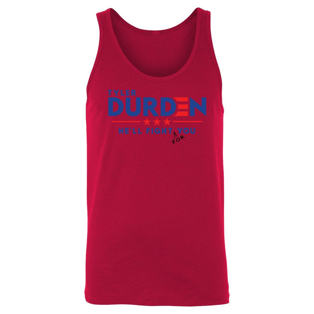 Unisex Jersey Tank - 4H77MX1H - Red - 11