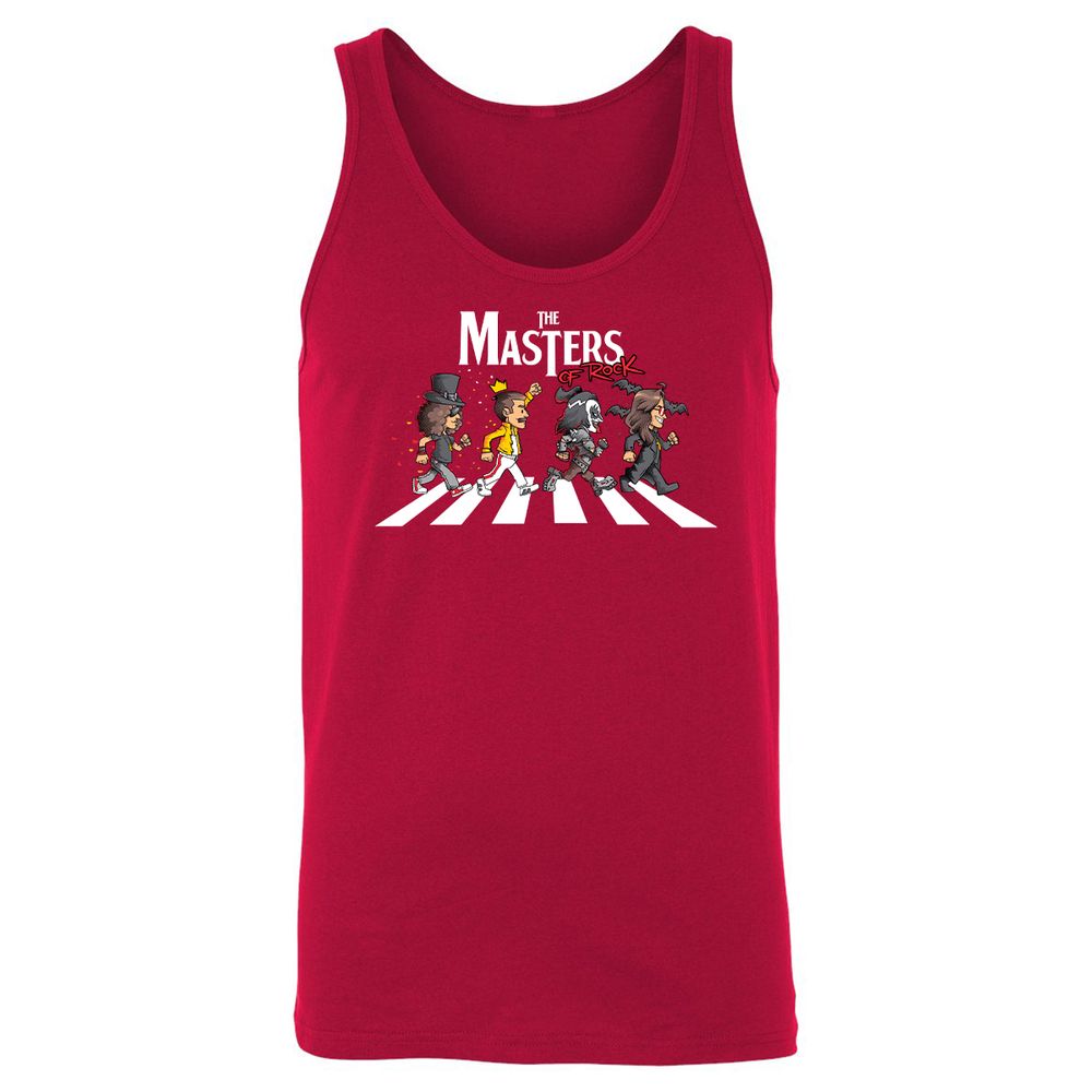 Unisex Jersey Tank - RENDJQN9 - Red - 11