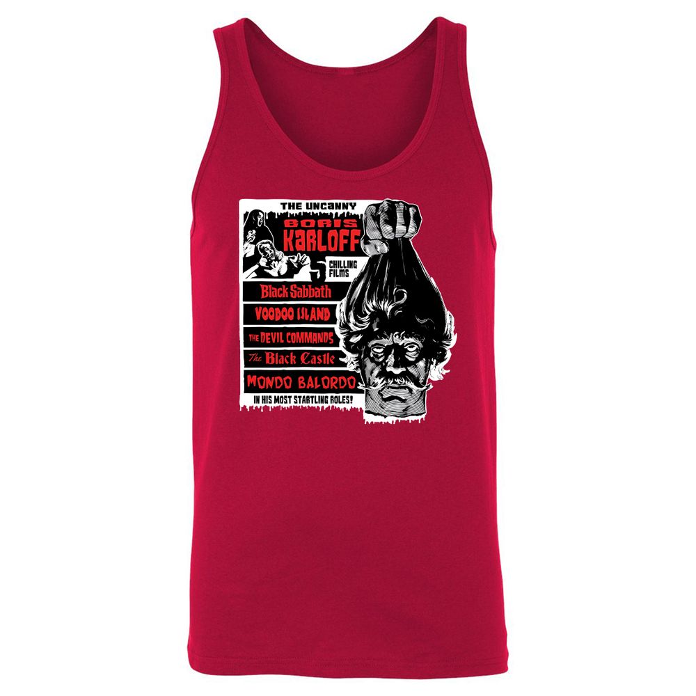 Unisex Jersey Tank - D3HNHBHZ - Red - 11