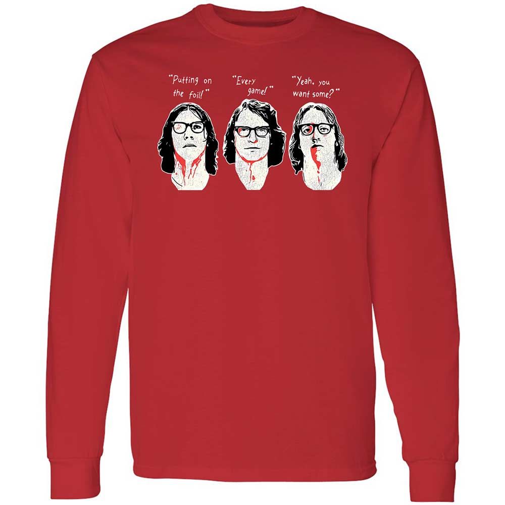 Long Sleeve T-Shirt - 16YE3LHU - Red - 11