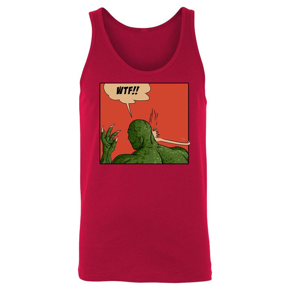 Unisex Jersey Tank - BYU6HHMU - Red - 11