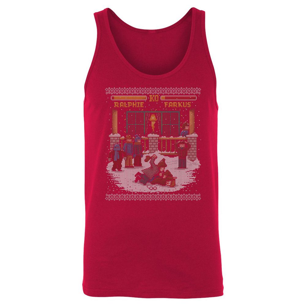 Unisex Jersey Tank - 7LJML9XW - Red - 11