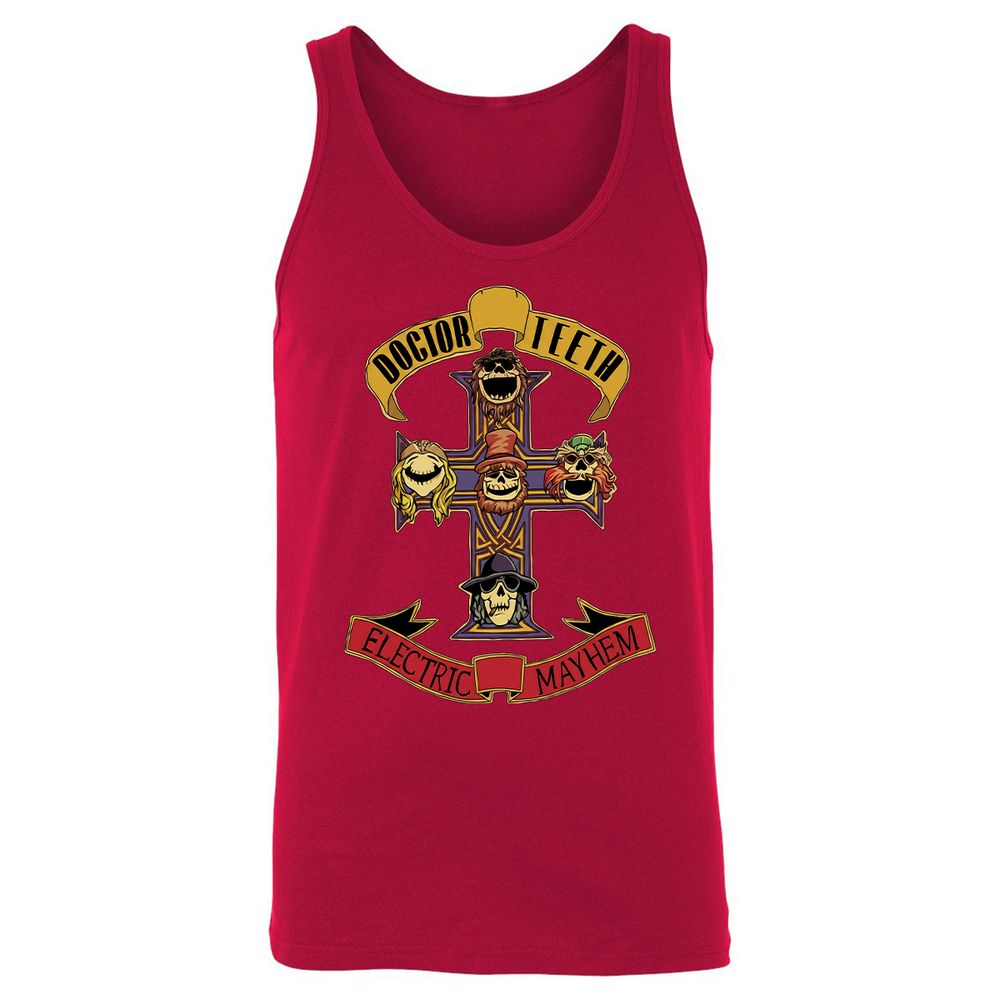 Unisex Jersey Tank - N1TFCSDV - Red - 11