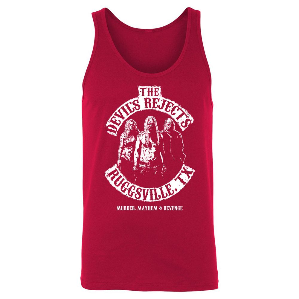Unisex Jersey Tank - XQCLYQLY - Red - 11