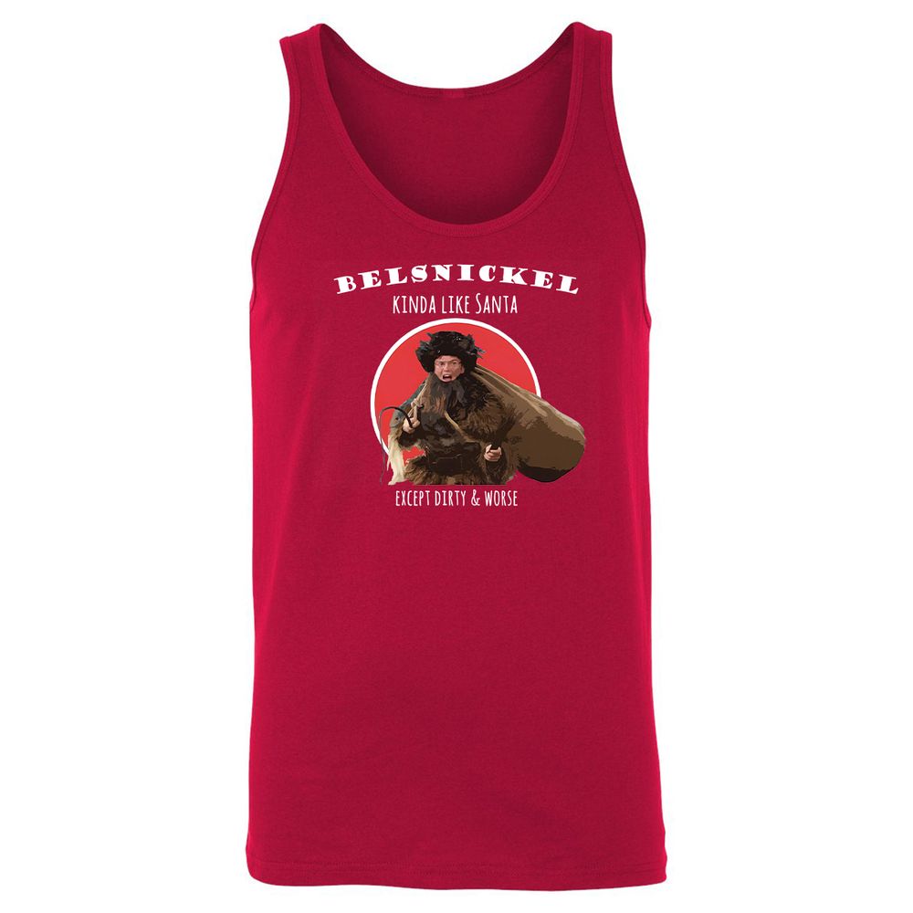 Unisex Jersey Tank - VC7GQSJG - Red - 11