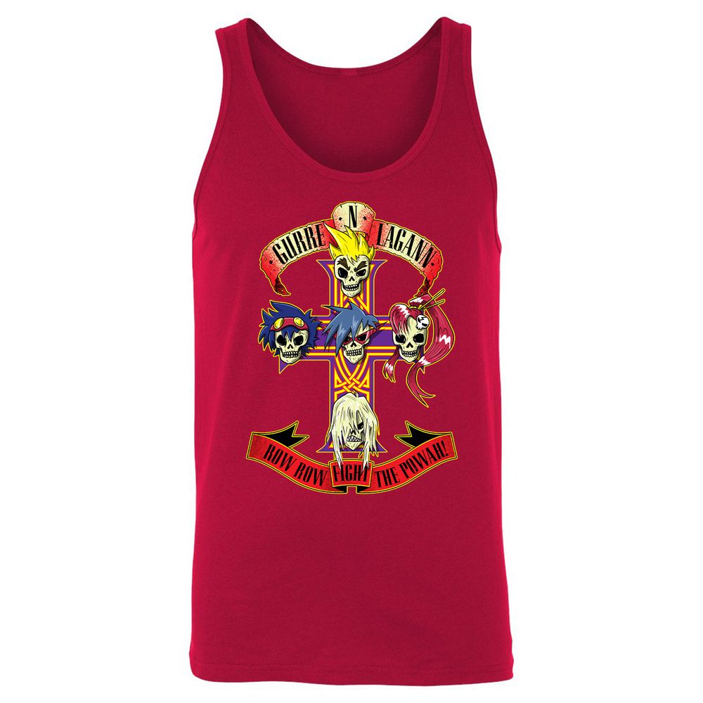 Unisex Jersey Tank - 1MRS4R6V - Red - 11
