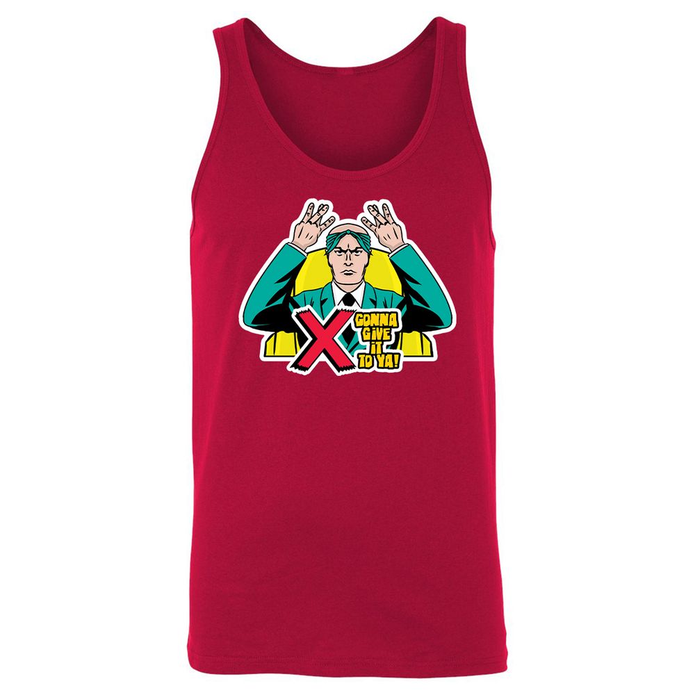 Unisex Jersey Tank - 1AU9HGKR - Red - 11