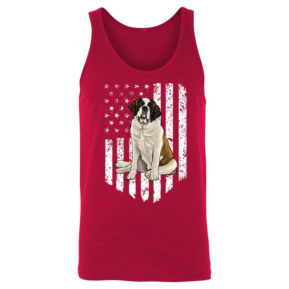 Unisex Jersey Tank - EEC8L332 - Red - 11
