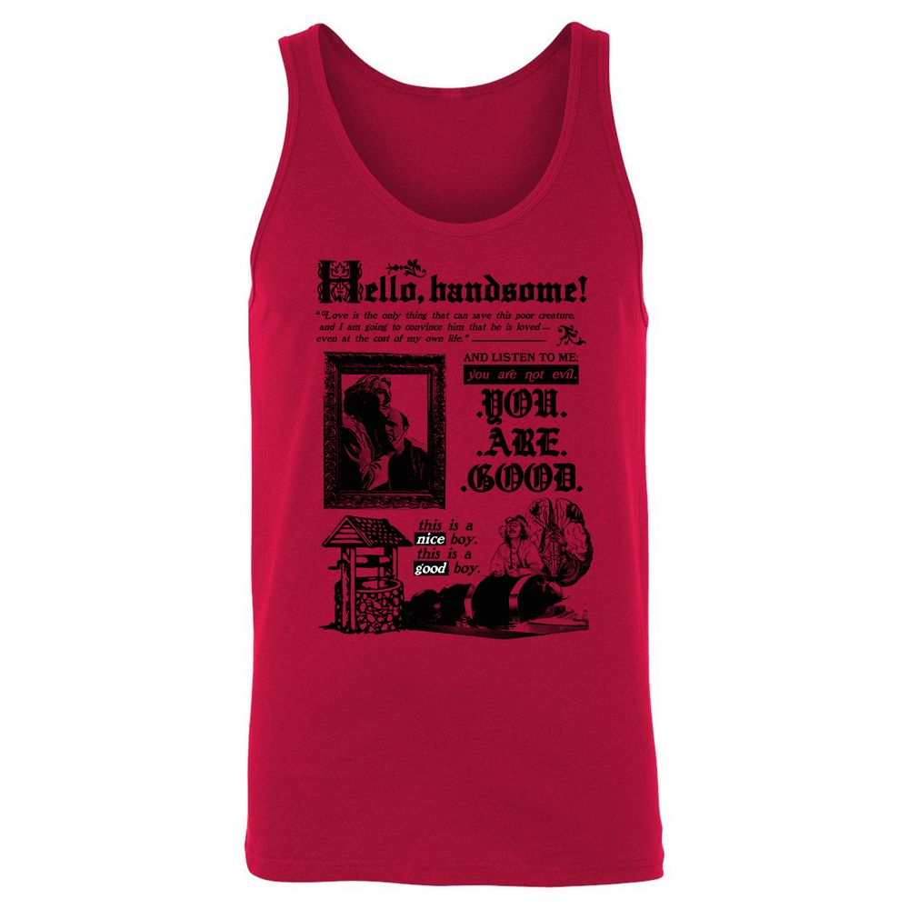 Unisex Jersey Tank - 5KKWDREH - Red - 11