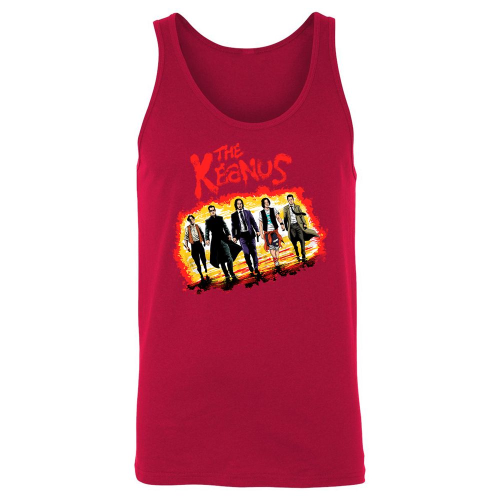 Unisex Jersey Tank - 4AL1RPK4 - Red - 11