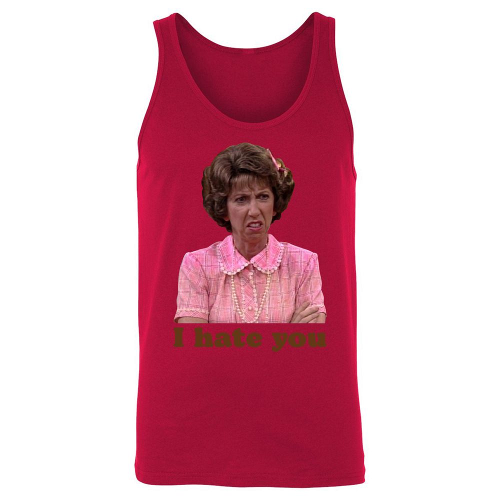 Unisex Jersey Tank - QXQ1QKDW - Red - 11