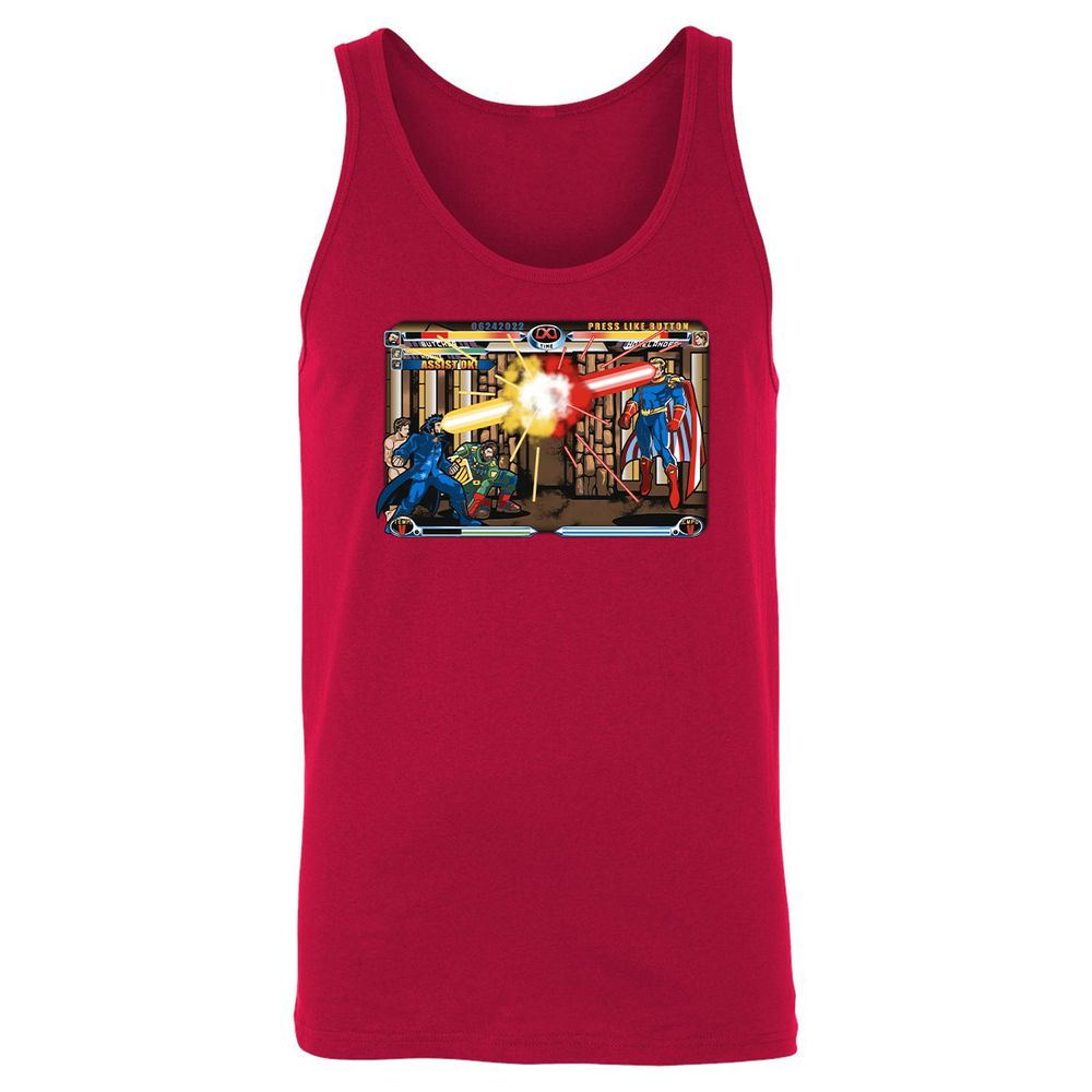 Unisex Jersey Tank - C4M8UNT5 - Red - 11