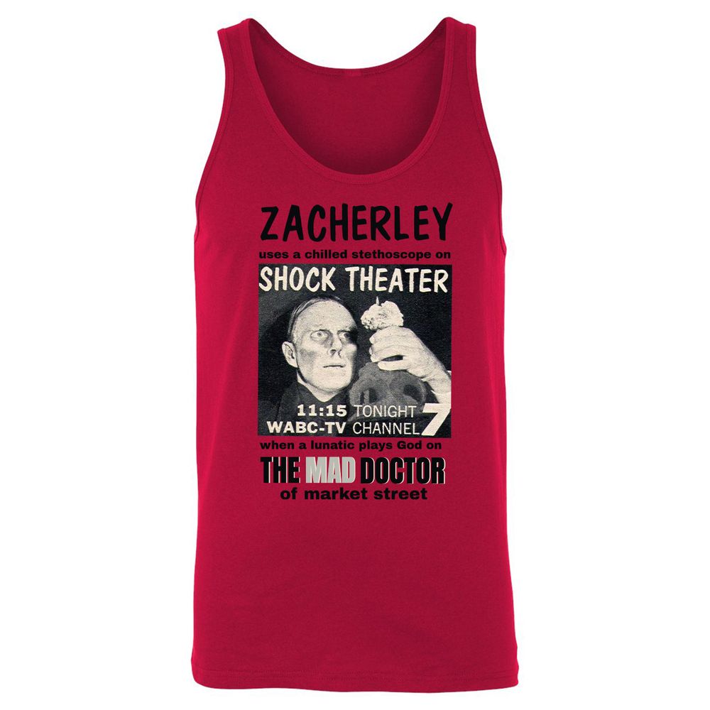 Unisex Jersey Tank - 45E8SV5W - Red - 11