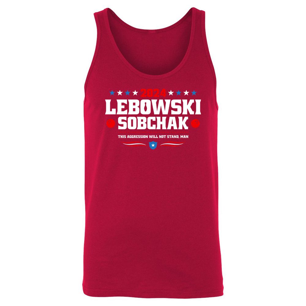 Unisex Jersey Tank - M1F2JCL4 - Red - 11