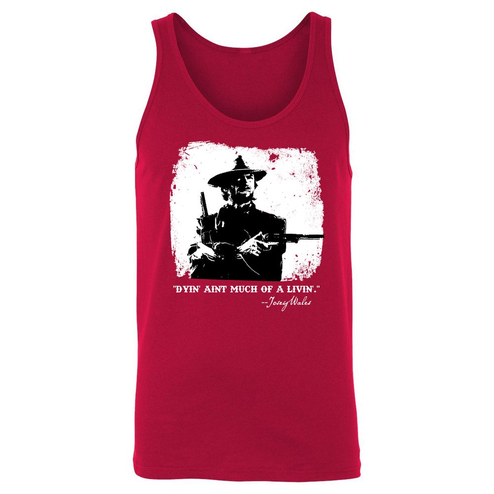 Unisex Jersey Tank - E2HEVWAX - Red - 11