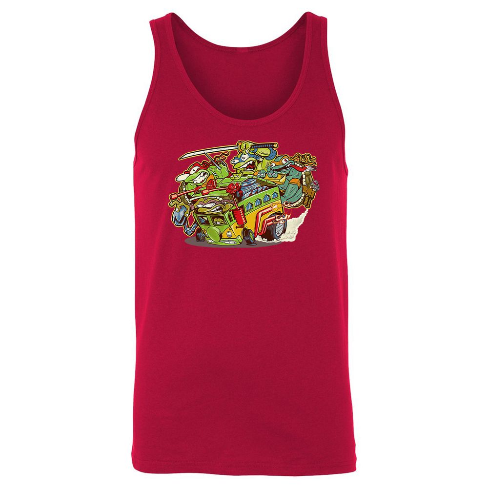 Unisex Jersey Tank - GCPYEA2D - Red - 11