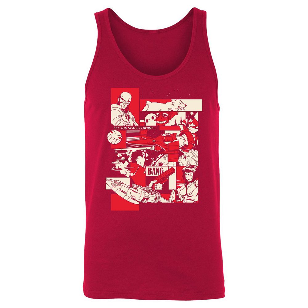 Unisex Jersey Tank - GHNL6L9G - Red - 11