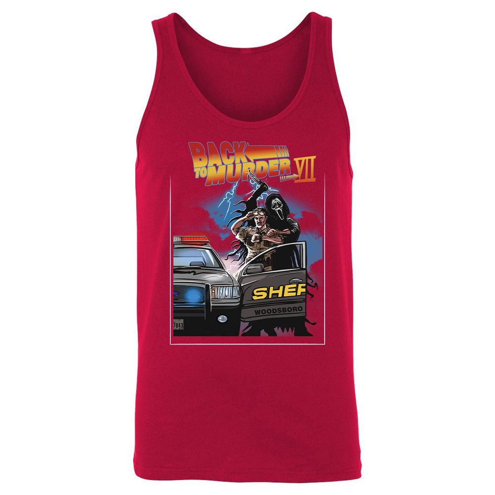 Unisex Jersey Tank - FRTLVZ2X - Red - 11
